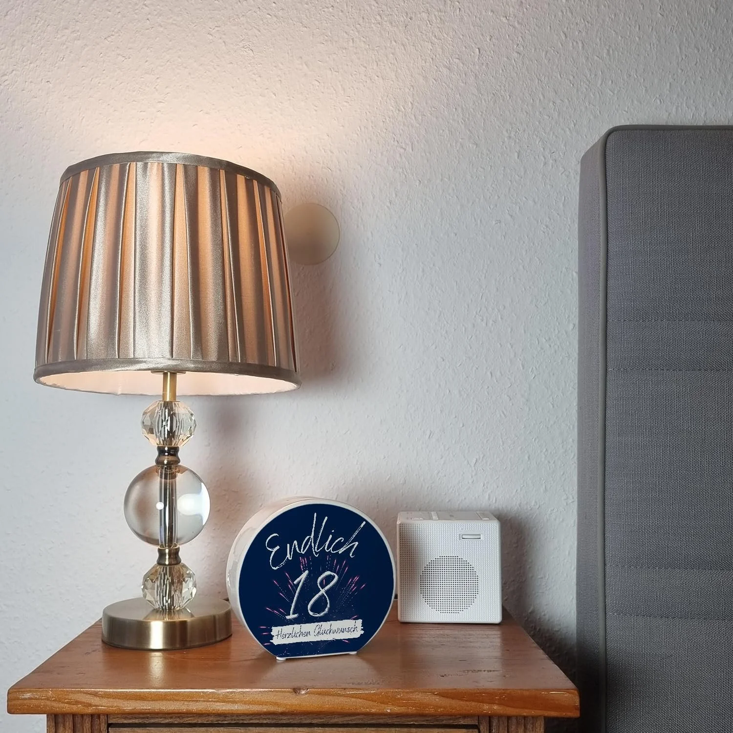 Скарбничка Керамічна Endlich 18 Herzlichen Glückwunsch, фото №2