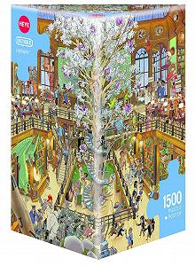 Пазл Heye Triangular Puzzles 29840 Library, Oesterle - Фото 1