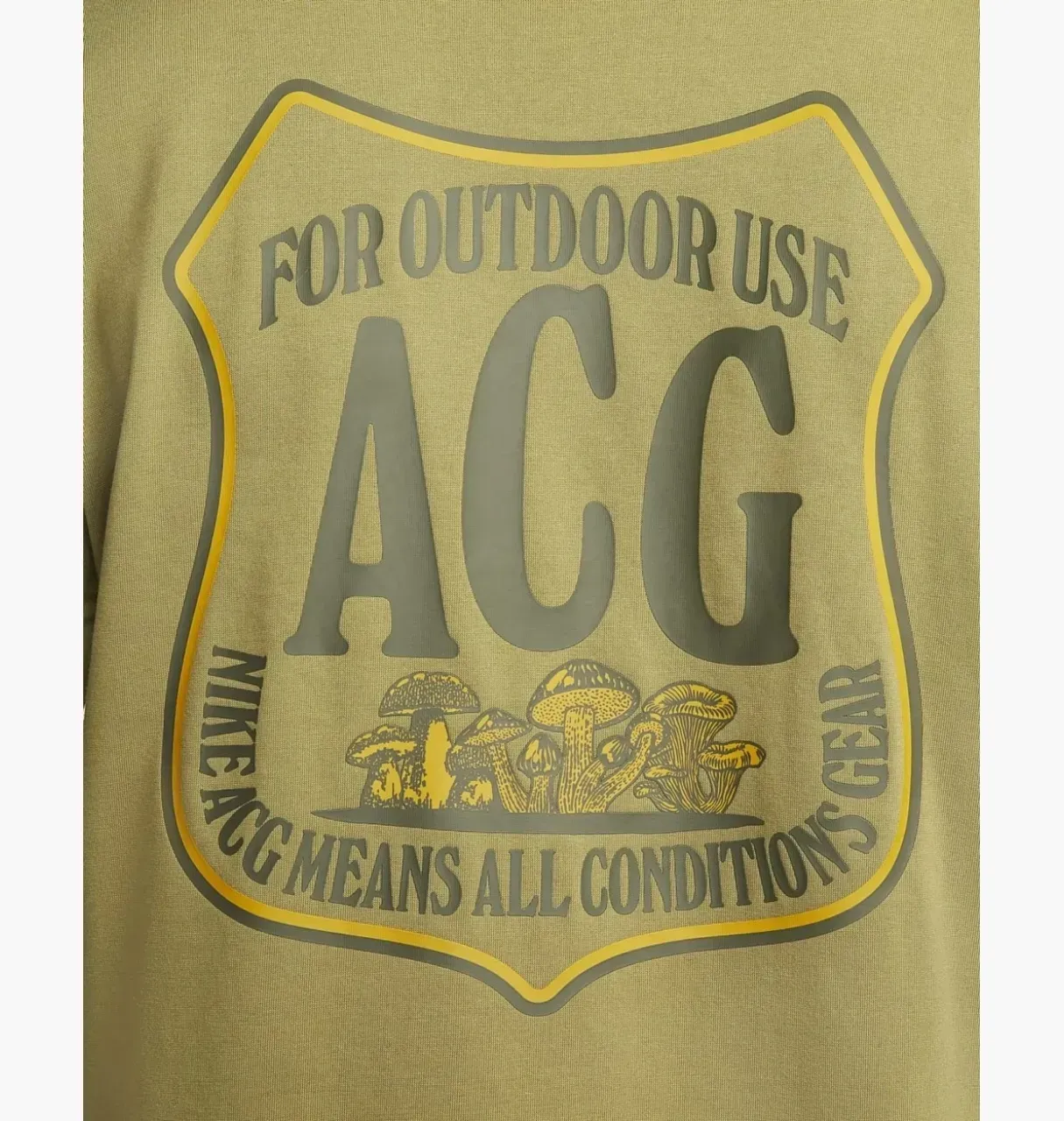 Футболка Nike ACG (темно-зелена) S, фото №5