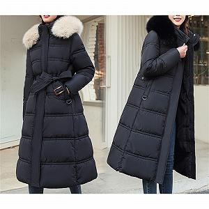 Жіноче зимове пухове пальто Тепле synthetic.ua - Фото 1