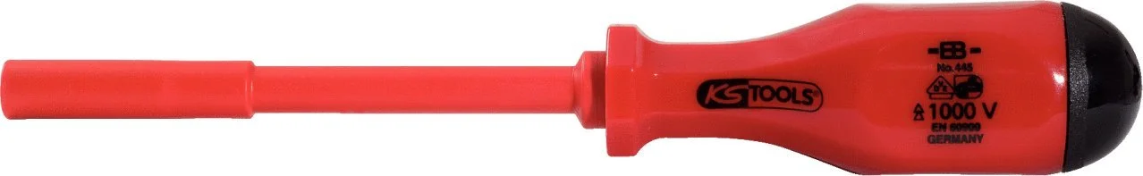 Викрутка для біт з магазином KS Tools 117.1625 1/4" 230 мм VDE, фото №1