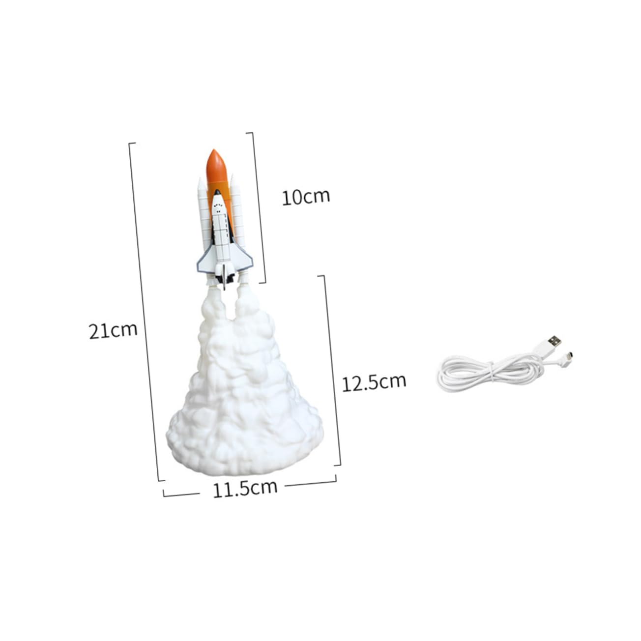 Ночник Housoutil Chic Light Night Light Rocket Lamp Lava Lamp Для мальчиков Прикроватная лампа Стимпанк Лампа Игрушка Для малышей Космический шаттл Лампа Настольная лампа Подарок 3D Детская комната, фото №2 Ночник Housoutil Chic Light Night Light Rocket Lamp Lava Lamp Для мальчиков Прикроватная лампа Стимпанк Лампа Игрушка Для малышей Космический шаттл Лампа Настольная лампа Подарок 3D Детская комната, фото №2