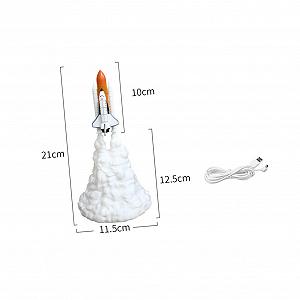 Ночник Housoutil Chic Light Night Light Rocket Lamp Lava Lamp Для мальчиков Прикроватная лампа Стимпанк Лампа Игрушка Для малышей Космический шаттл Лампа Настольная лампа Подарок 3D Детская комната цена на synthetic.ua - Фото 1 Ночник Housoutil Chic Light Night Light Rocket Lamp Lava Lamp Для мальчиков Прикроватная лампа Стимпанк Лампа Игрушка Для малышей Космический шаттл Лампа Настольная лампа Подарок 3D Детская комната synthetic.ua - Фото 1