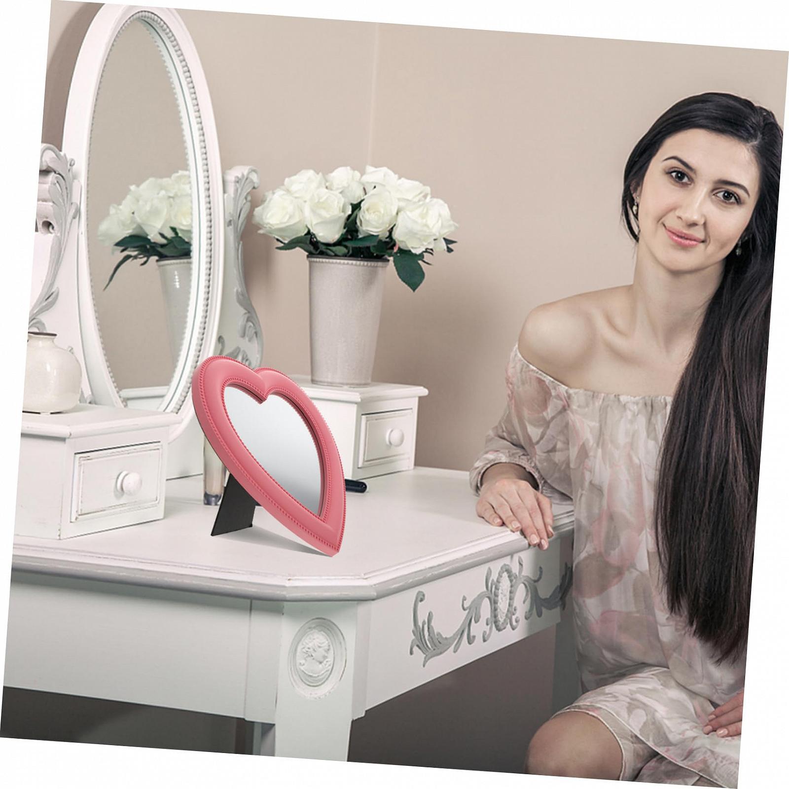 Настольное зеркало Angoily Herzförmiger Schmink Mädchen Пластик, фото №2