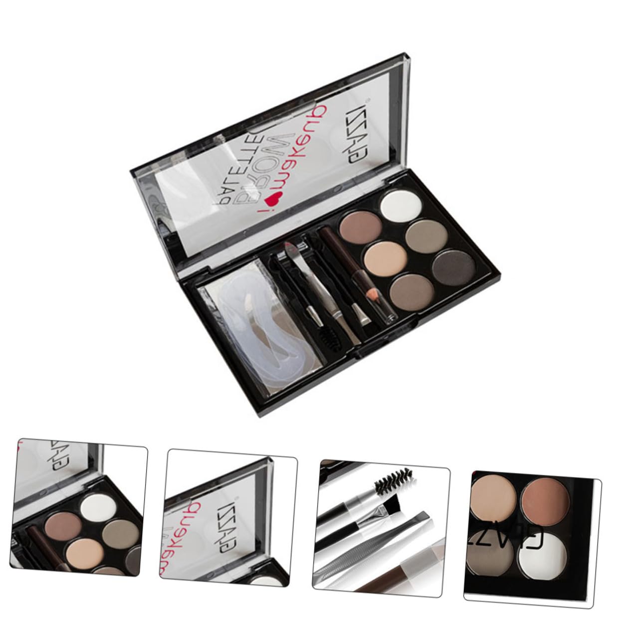 Набір FRCOLOR Пудра для брів Натуральна Жіноча, фото №4