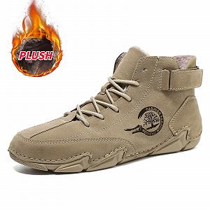 Ботинки Beck Italian Shoes, ручная работа, высокие, кожаные, водонепроницаемые, легкие, нескользящие, удобные, унисекс, для хайкинга, кемпинга и вождения, всесезонные, Chukka, высокие, итальянские synthetic.ua - Фото 1
