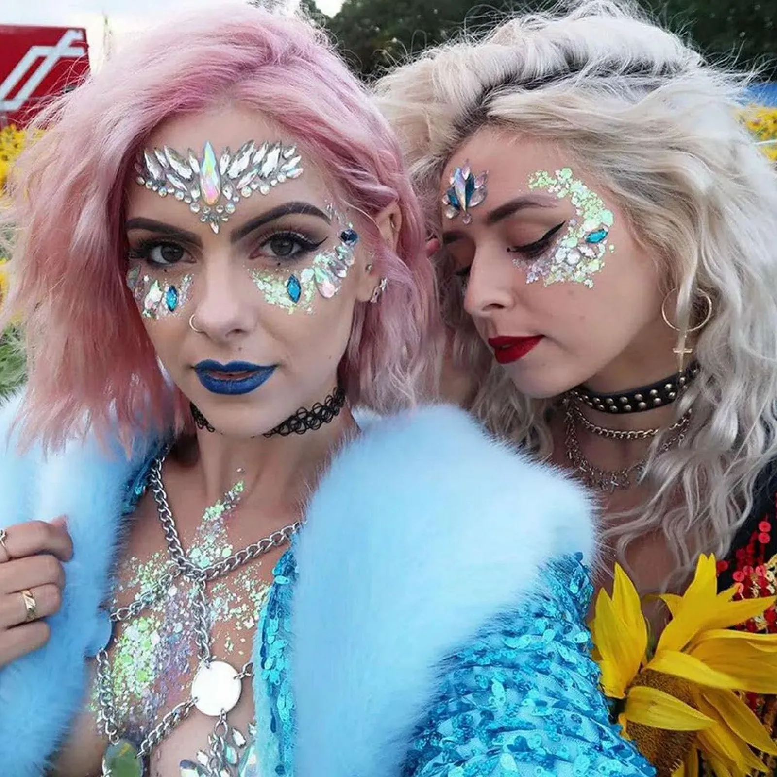 Стразы Акриловые граненые с плоской задней частью Разные формы 150 шт., фото №5