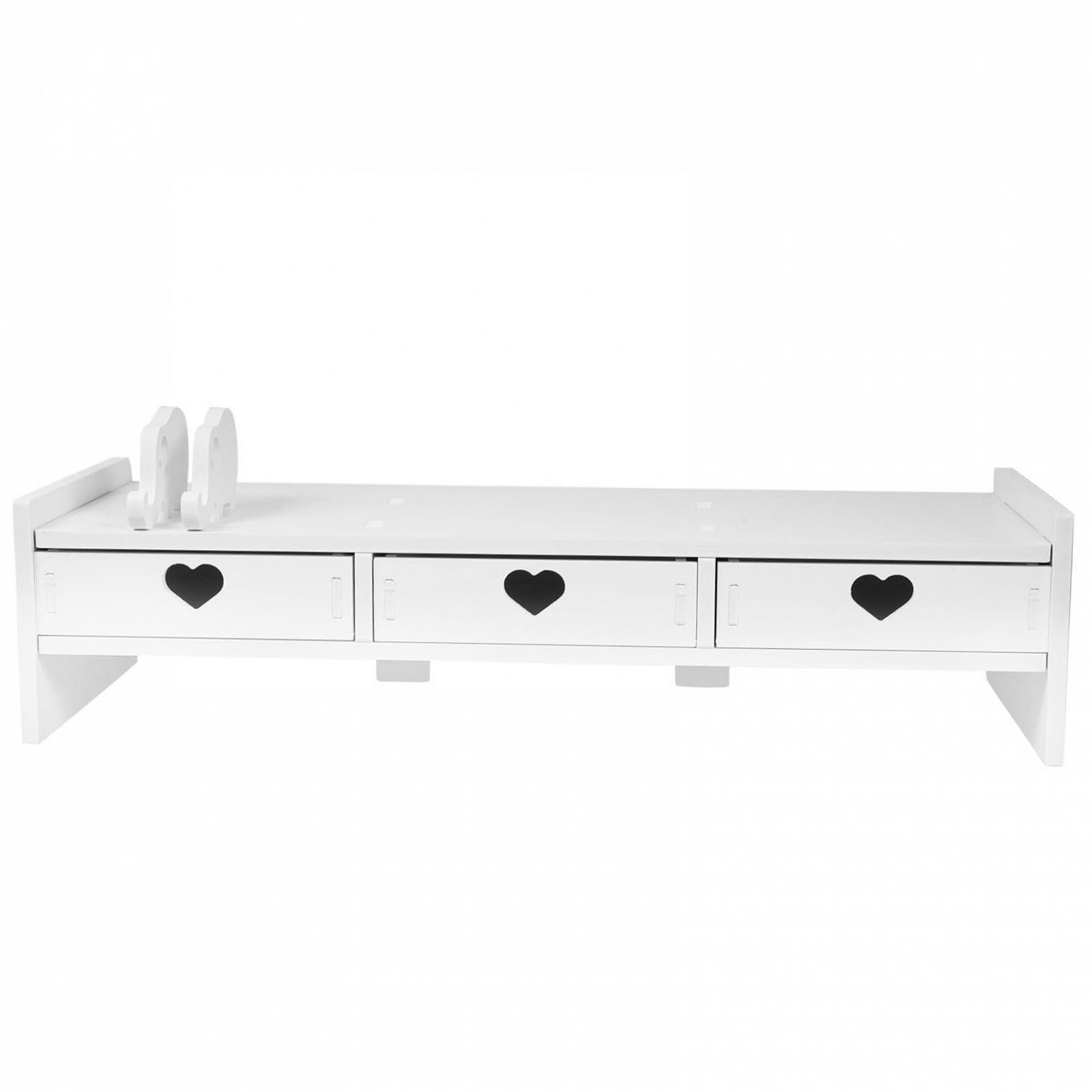 Подставка для Клавиатуры Органайзер для Офисного Стола Подставка для Компьютера PVC Белый, фото №1 Подставка для Клавиатуры Органайзер для Офисного Стола Подставка для Компьютера PVC Белый, фото №1