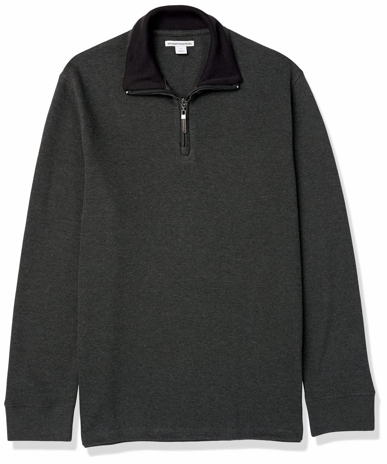 Джемпер чоловічий Amazon Essentials French Rib Quarter Zip, фото №6