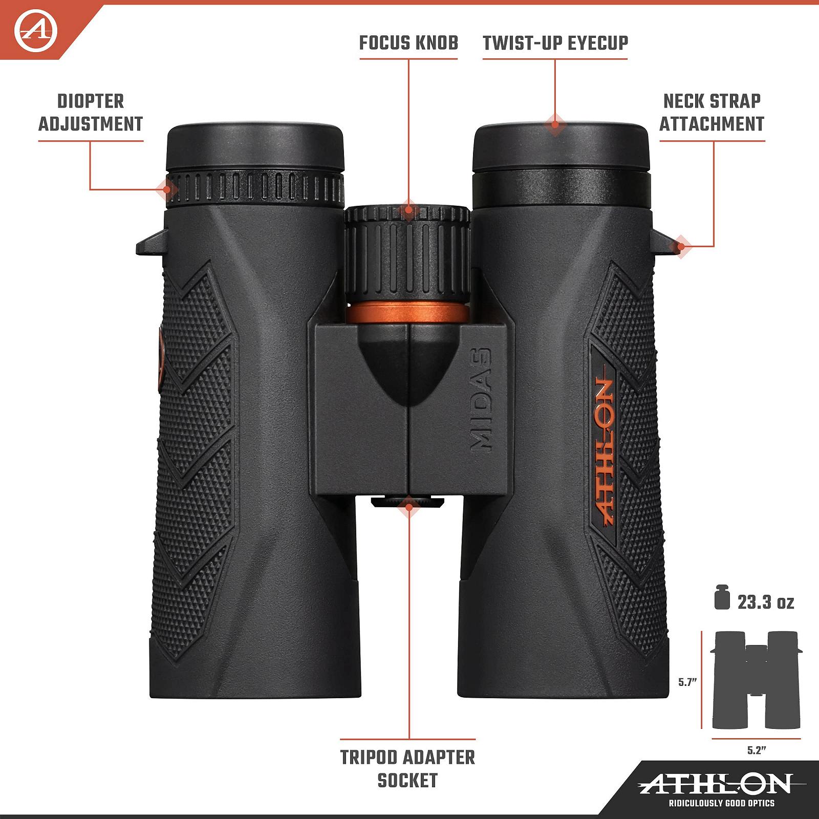 Бінокль Athlon Midas 8x42 G2 UHD, фото №2