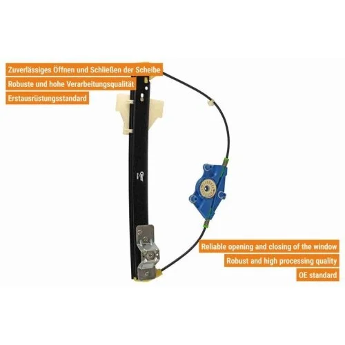 Склопідйомник VAICO V10-6289 Original VAICO Quality для AUDI SEAT SKODA VW VAG, фото №2