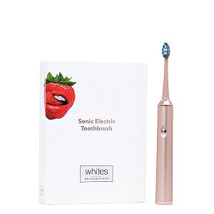 Электрическая зубная щетка Sonic Whites Beaconsfield Limited Edition Rose Gold, 37 000 вибраций, USB зарядка, сменные насадки - Фото 1