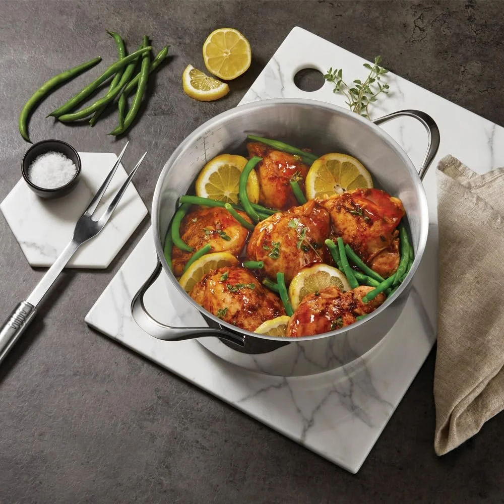 Сотейник Metaltex Icona 32 см 10 л нержавеющая сталь, фото №7 Сотейник Metaltex Icona 32 см 10 л нержавеющая сталь, фото №7