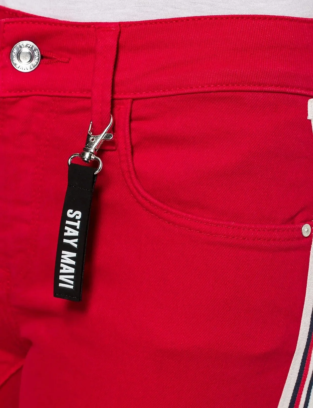 Женские джинсовые штаны MAVI ADRIANA Bright Red Stretch - 24, фото №6 Женские джинсовые штаны MAVI ADRIANA Bright Red Stretch - 24, фото №6