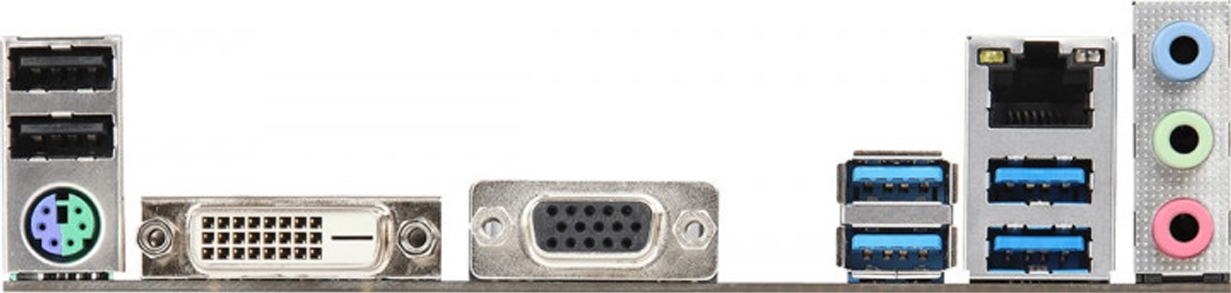 Материнська плата Asrock A320M-DVS R4.0, s-AM4, microATX, 2xDDR4 3200 до 32 ГБ , фото №4