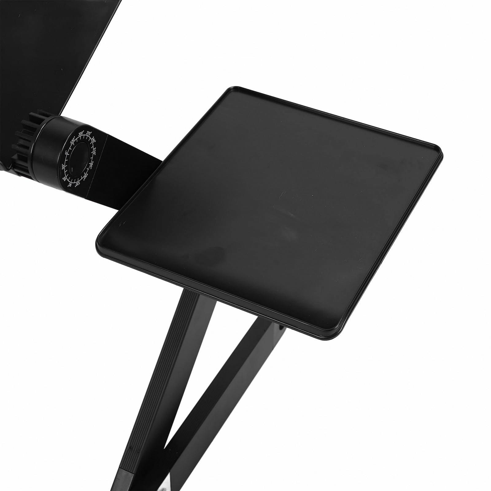 Подставка для ноутбука портативная, эффективная вентиляция, для домашнего стола Black, фото №7 Подставка для ноутбука портативная, эффективная вентиляция, для домашнего стола Black, фото №7