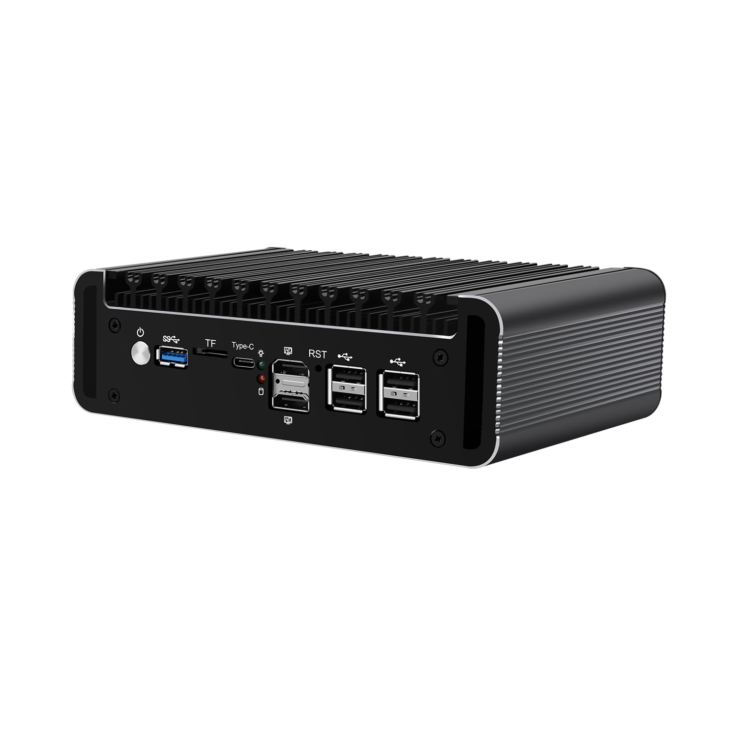 Mini ПК HUNSN Micro Firewall Appliance Intel Alder Lake-N 12th Gen N100 6 x 2.5GbE 8G DDR5 RAM 256G SSD, фото №1