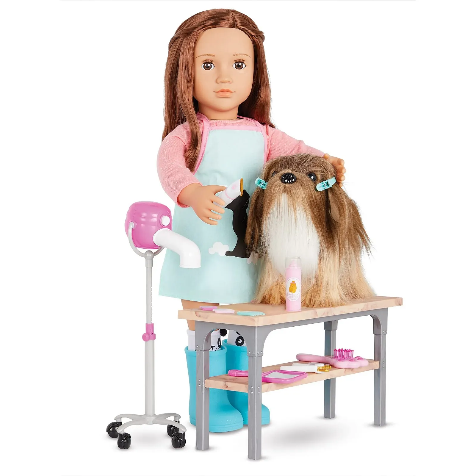 Собака Our Generation BD35162Z Лхаса Апсо 15 см с аксессуарами для стайлинга, фото №1 Собака Our Generation BD35162Z Лхаса Апсо 15 см с аксессуарами для стайлинга, фото №1