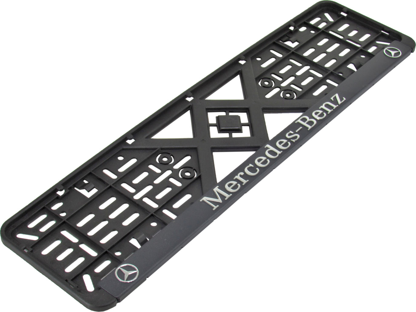 Рамка номерного знаку Bi-Plast обємні букви Mercedes Benz BP-276, фото №1