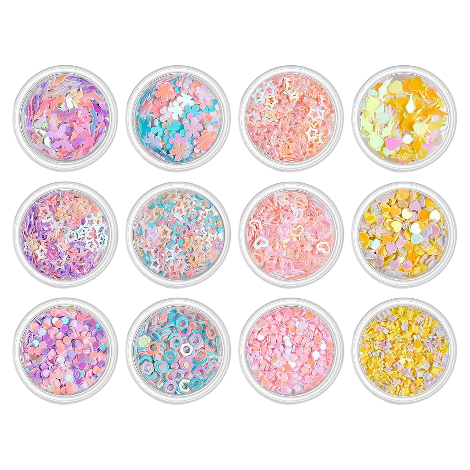 3D Дизайн Акрил Метелик Квітка Ведмідь Прикраси для нігтів, фото №4