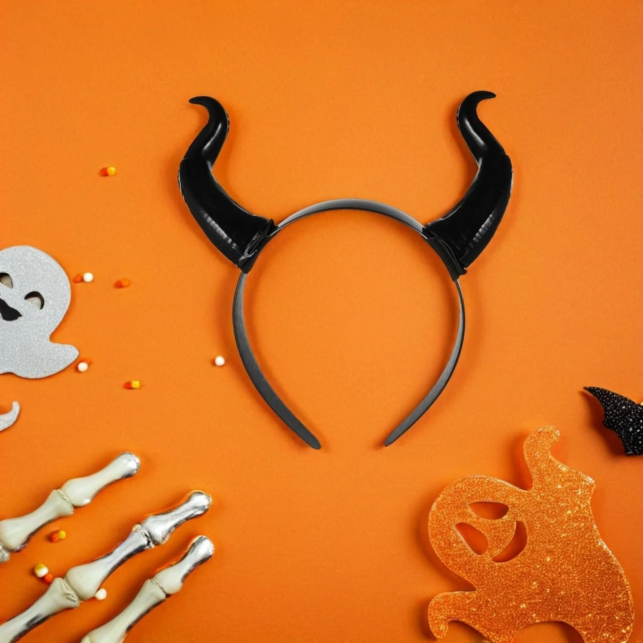 Обруч на голову Роги диявола на Хелловін, фото №7