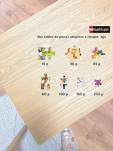 Детский пазл Nathan Pokémon The City of Pokemon 86189 150 деталей 7+ лет synthetic.ua - Фото 1