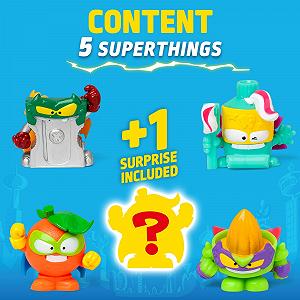 Игровой набор SuperThings, 5 шт (включая 1 сюрприз, 1 серебряного капитана) synthetic.ua - Фото 1