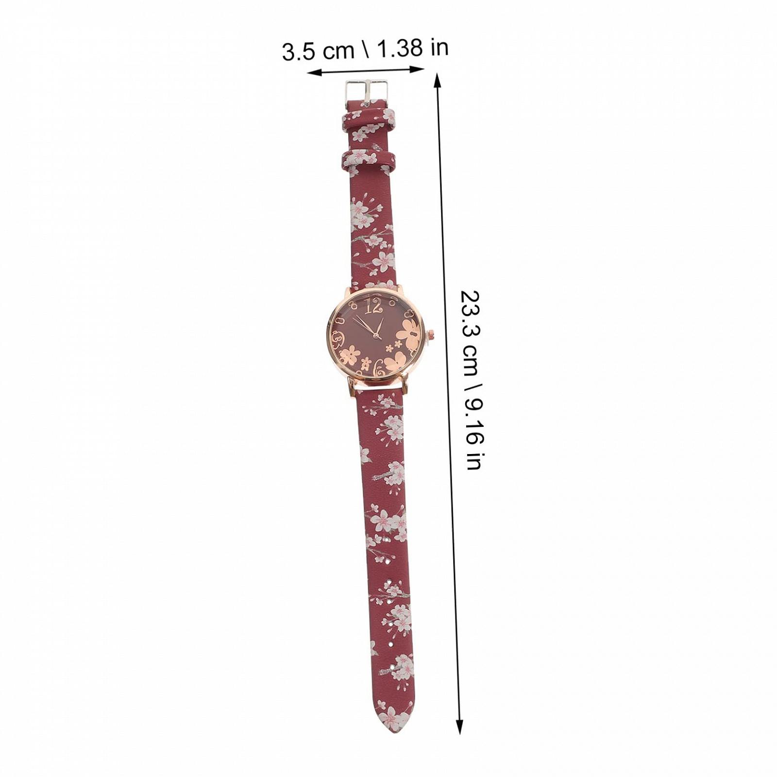 Годинник LIFKOME Золотий Жіночий Червоне Скло, фото №8