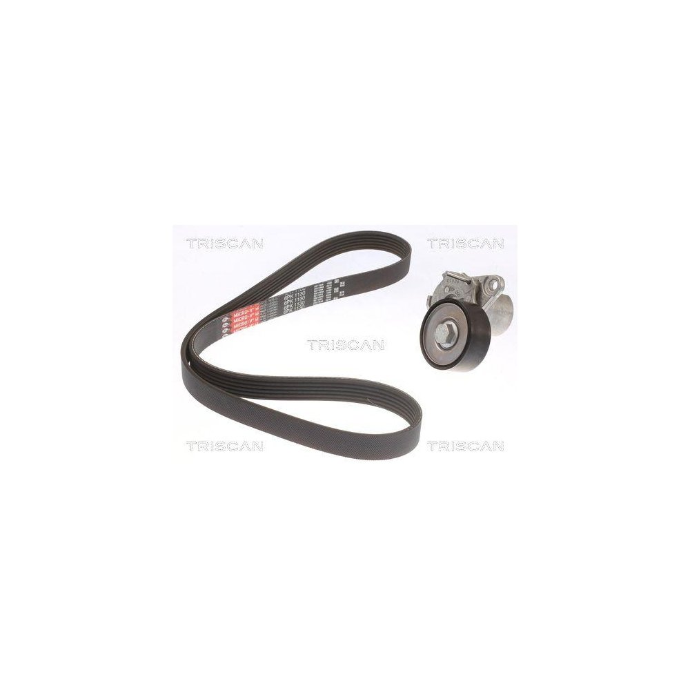 Комплект поликлинового ремня TRISCAN 8642 29045 для автомобилей с кондиционером, фото №1 Комплект поликлинового ремня TRISCAN 8642 29045 для автомобилей с кондиционером, фото №1