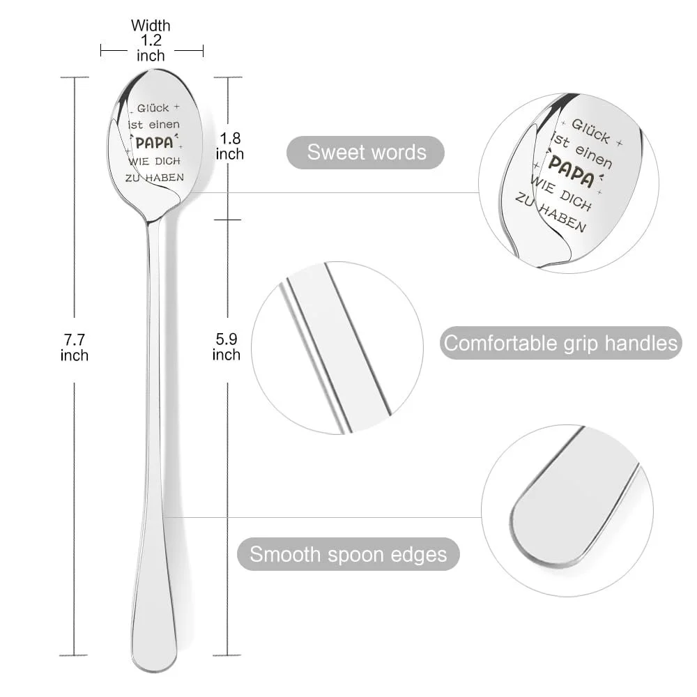 Ложка Кавова з Гравіюванням, фото №6