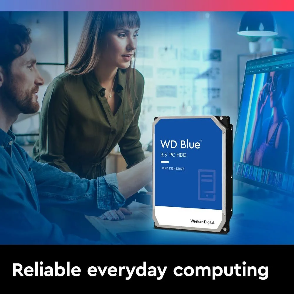 Внутренний жесткий диск WD Blue WD60EZRZ 6 ТБ 3.5" SATA 6 Гбит/с Bulk, фото №2