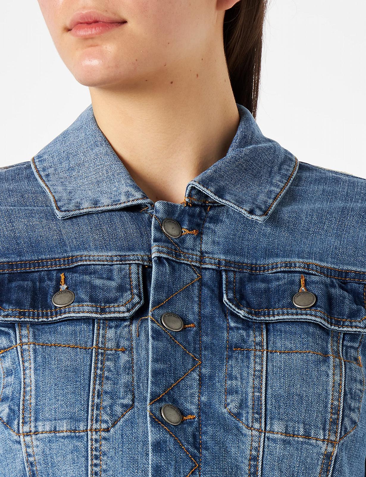 Джинсова куртка Desigual Chaq_bakersfi Жіноча, фото №4 Джинсова куртка Desigual Chaq_bakersfi Жіноча, фото №4