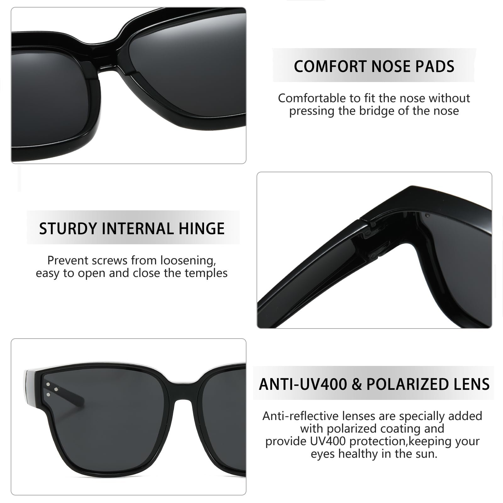 Поляризовані сонцезахисні окуляри Long Keeper для жінок і чоловіків, фото №6