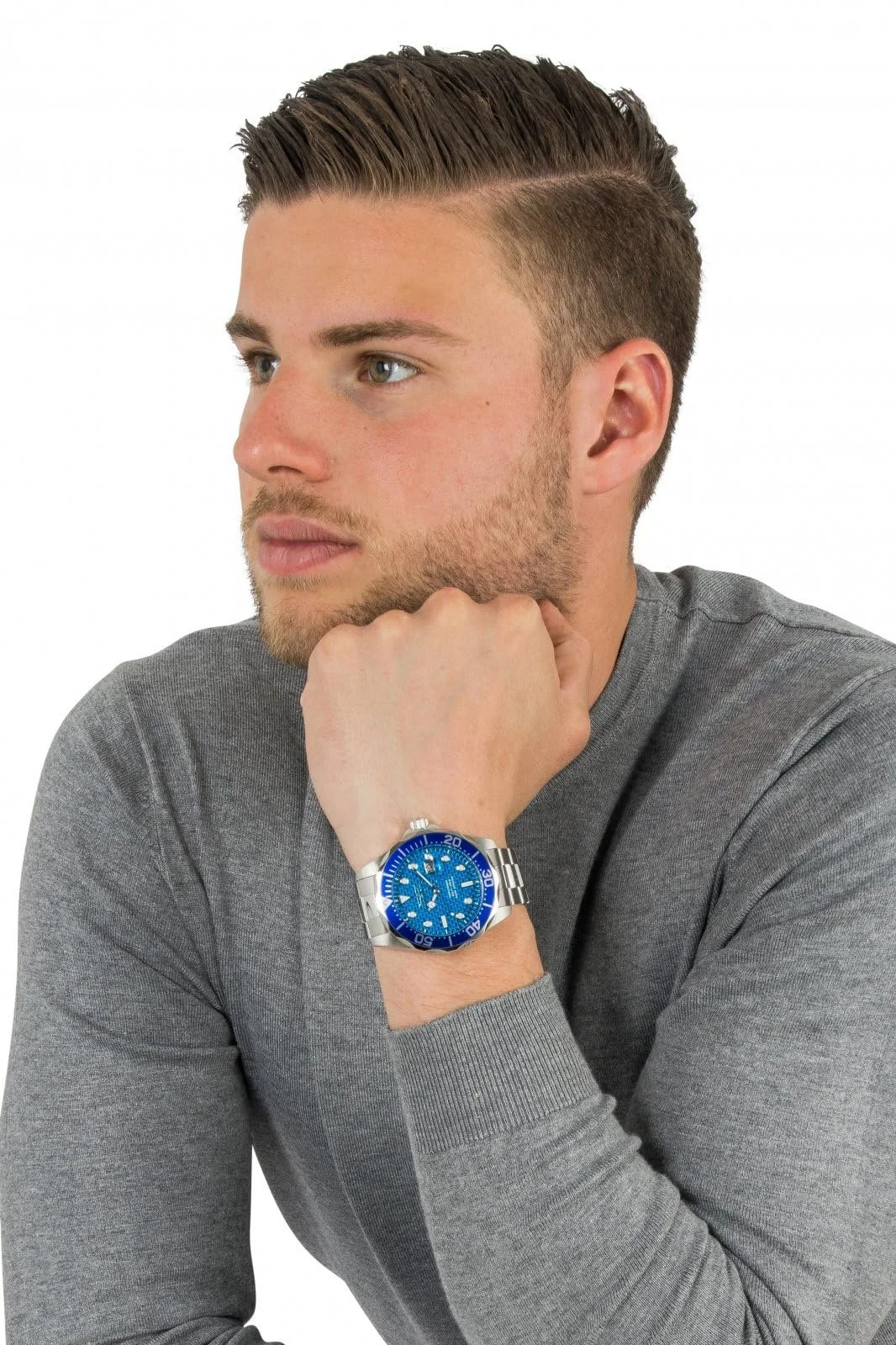 Годинник Кварцовий Invicta Pro Diver Чоловічий, Нержавіюча Сталь, 47 мм, фото №5