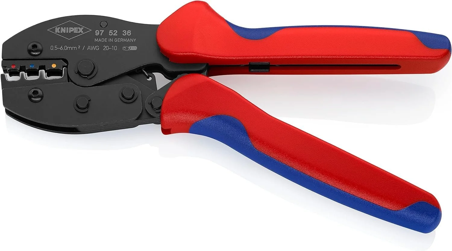 Набір крімпер та Плоскогубці KNIPEX PreciForce & PreciStrip16 0.08-16 мм² 12 52 195 SB у блістері, фото №4