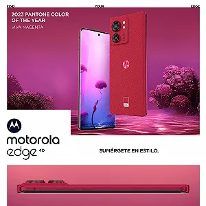 Смартфон Motorola Edge 40 5G 8/256GB Dual SIM Viva-Magenta synthetic.ua - Фото 1