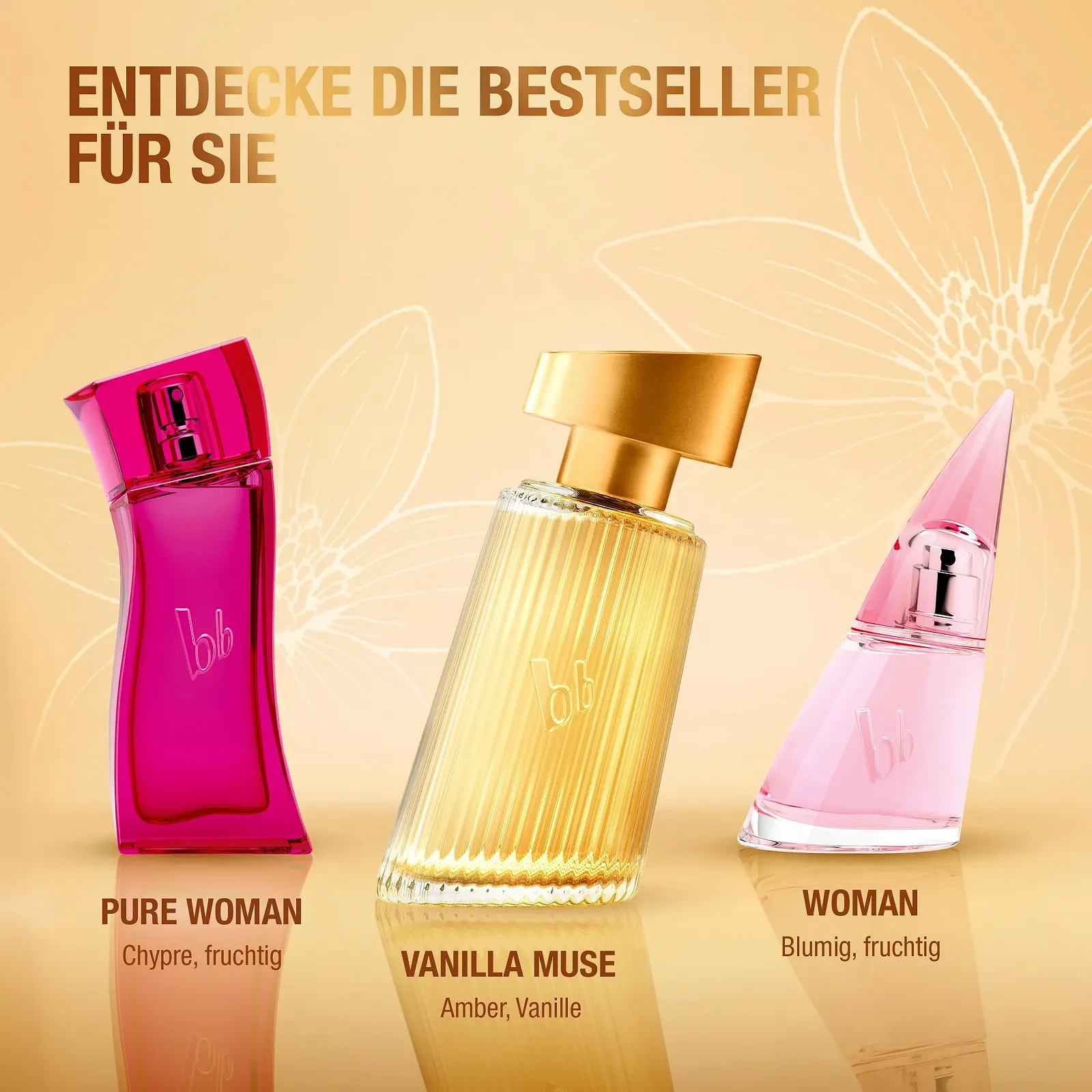Парфюмированная вода bruno banani Vanilla Muse Фруктовый янтарный аромат с белыми цветами, персиком и ванилью Интенсивный, стойкий и соблазнительно женственный, 30 мл, фото №10