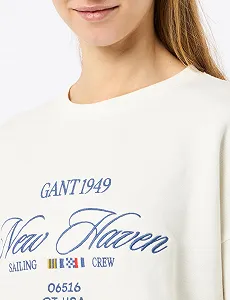 Жіночий Світшот GANT Graphic C-Neck Sweat synthetic.ua - Фото 1