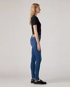 Жіночі джинси Levis - 710 Super Skinny Quebec Wonder - 25 synthetic.ua - Фото 1