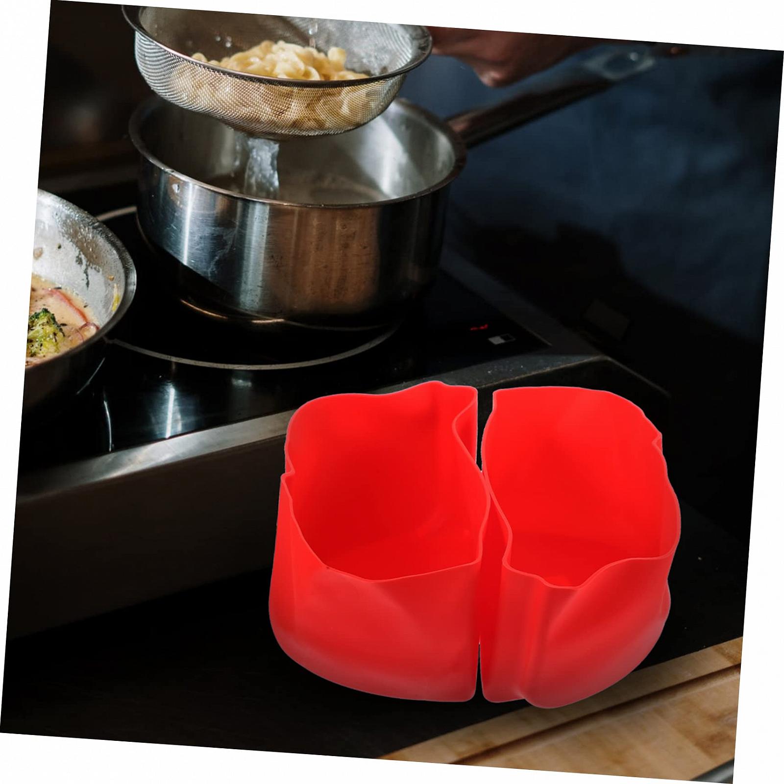 Вставка FUNOMOCYA Easy Cleaning Silicone Insert Гнучкий 1 Комплект Червоний, фото №3