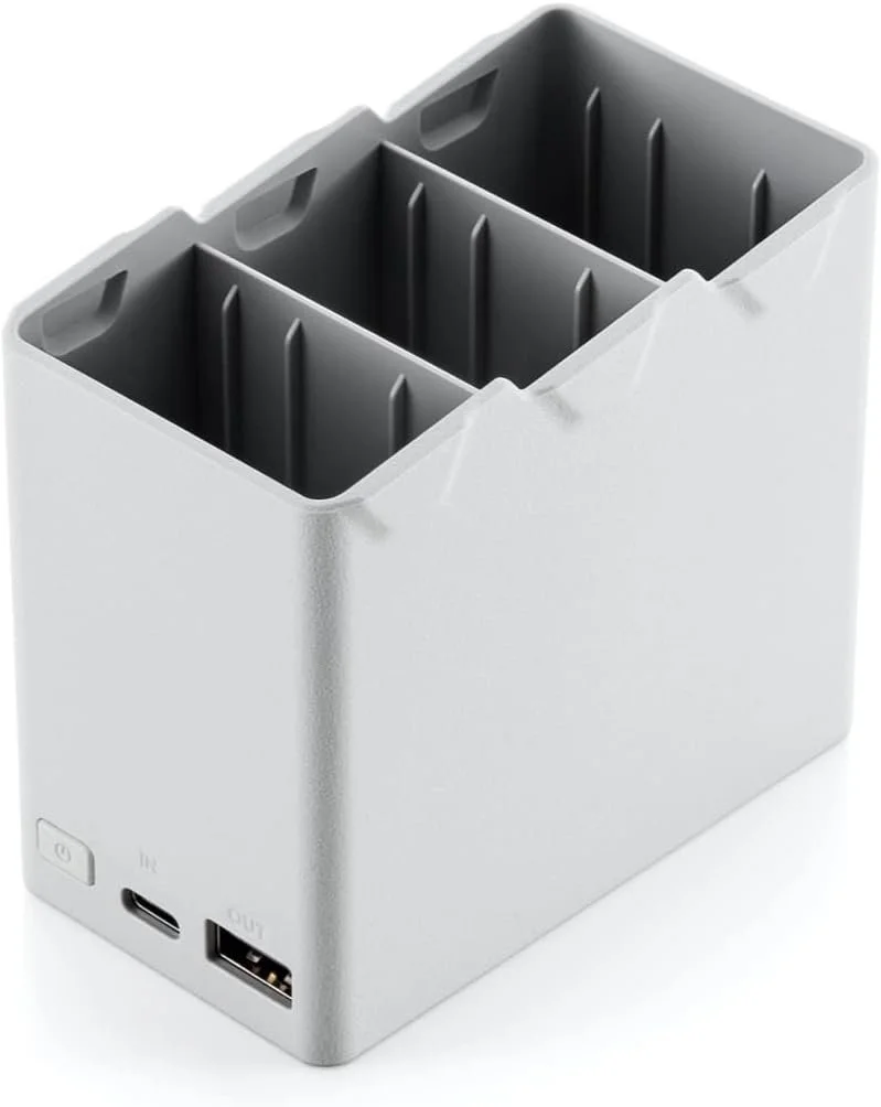 Зарядна станція DJI Mini 3 PRO / 30W / USB-C / Двосторонній / 3 акумулятори / Сірий, фото №2 Зарядна станція DJI Mini 3 PRO / 30W / USB-C / Двосторонній / 3 акумулятори / Сірий, фото №2