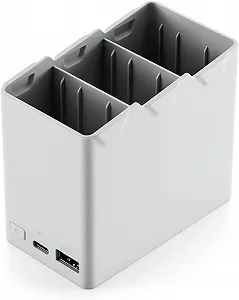 Зарядна станція DJI Mini 3 PRO / 30W / USB-C / Двосторонній / 3 акумулятори / Сірий ціна на synthetic.ua - Фото 1 Зарядна станція DJI Mini 3 PRO / 30W / USB-C / Двосторонній / 3 акумулятори / Сірий synthetic.ua - Фото 1