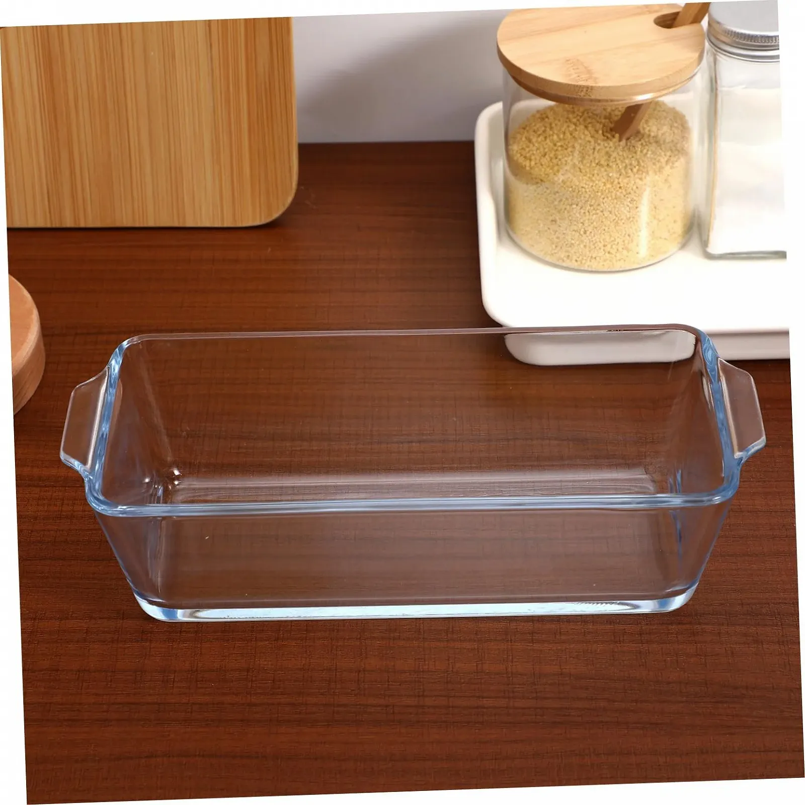 Форма для випікання термостійка скляна прозора, фото №9