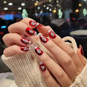 Набір золотих прикрас для нігтів 3D, 100 шт. synthetic.ua - Фото 1