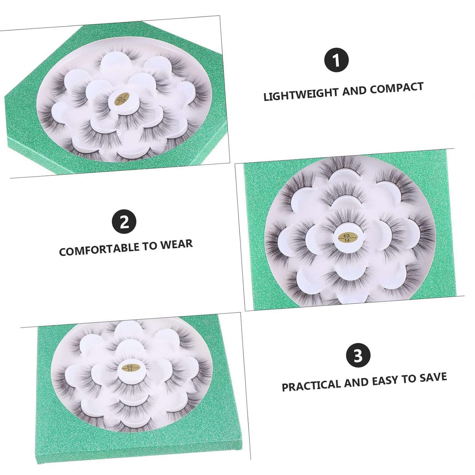 Накладні вії FRCOLOR 7 пар 3D, фото №7