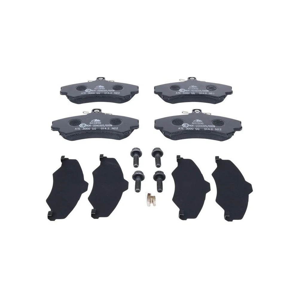 Комплект гальмівних колодок, дискове гальмо ATE 13.0460-2896.2 для MITSUBISHI SMART, фото №1 Комплект гальмівних колодок, дискове гальмо ATE 13.0460-2896.2 для MITSUBISHI SMART, фото №1