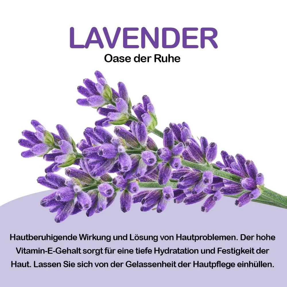 Молочко для тела BIO Luxuriöse beruhigende Моделирующий уход за телом Bio-Lavendel увлажняющий для очень сухой кожи с эфирным маслом 250 мл, фото №6