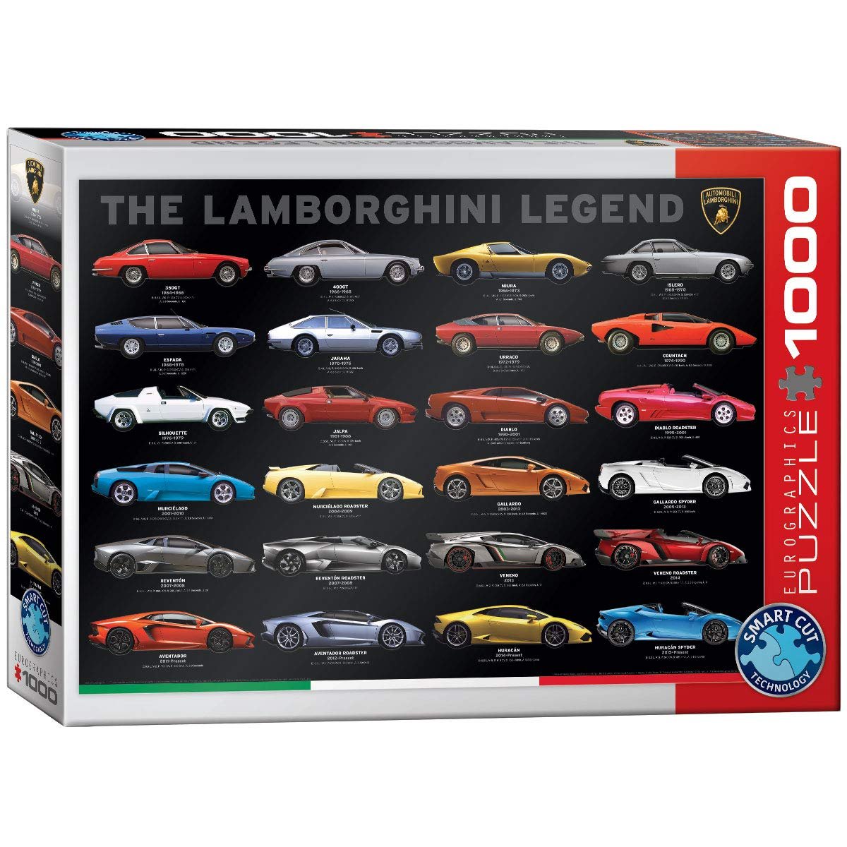 Пазл Eurographics The Lamborghini Legend 1000 элементов Multi-Colour, фото №1
