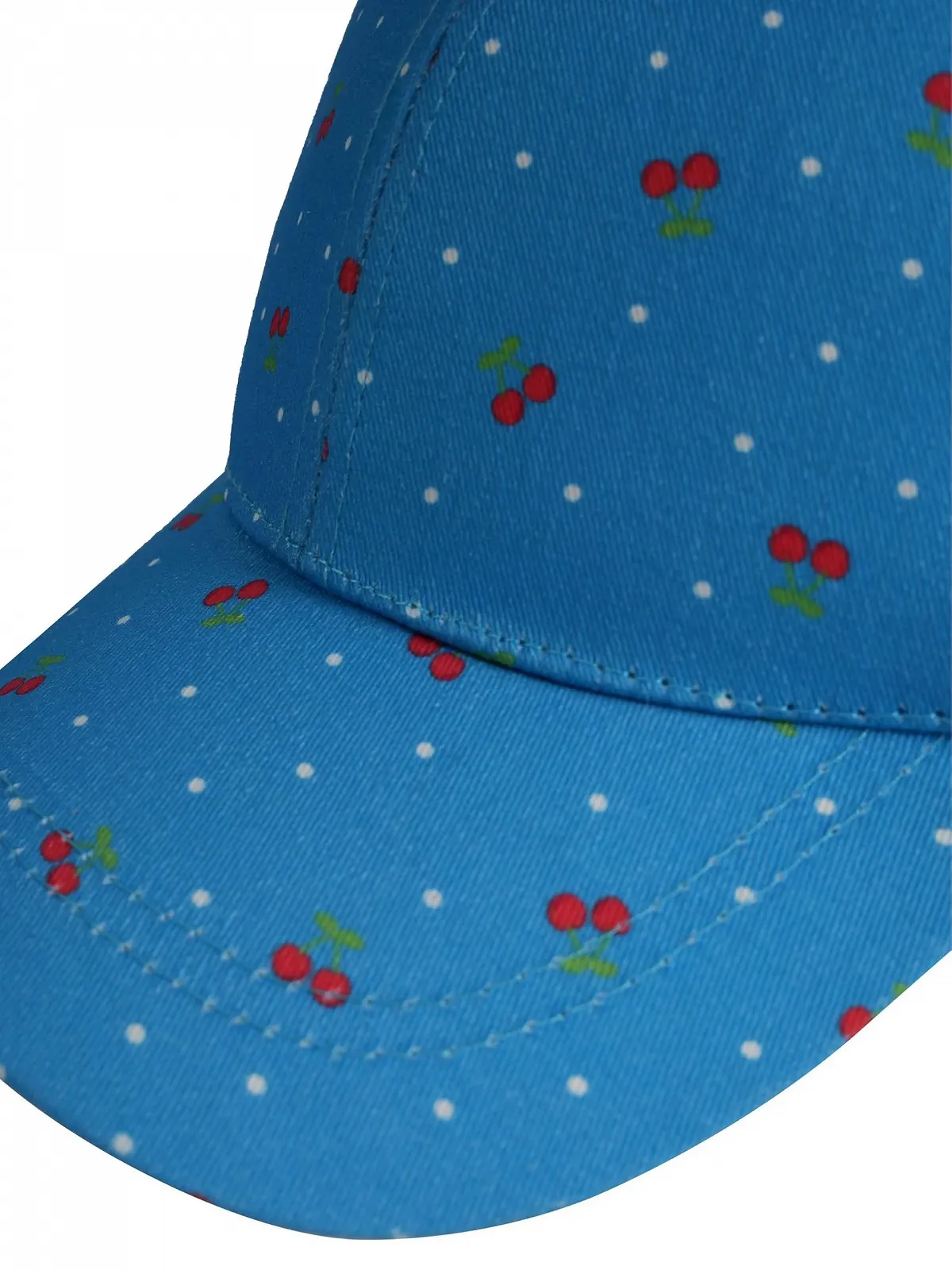 Бейсболка SCHIETWETTER с принтом вишни регулируемая 100% хлопок, фото №2