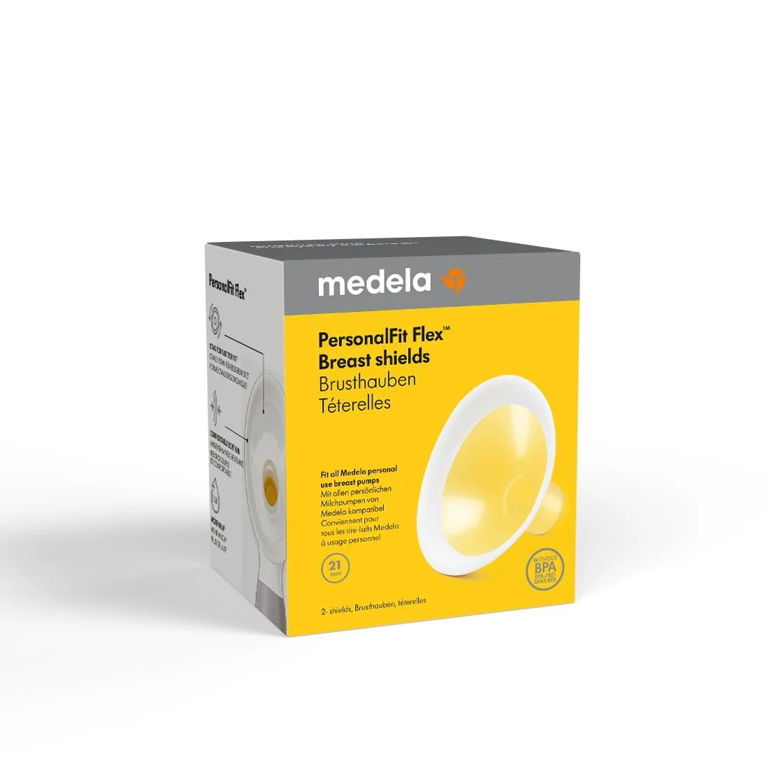 Насадка для молокоотсоса Medela PersonalFit Flex Размер S, фото №1